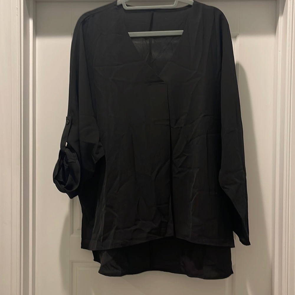 Womens Black Blouse